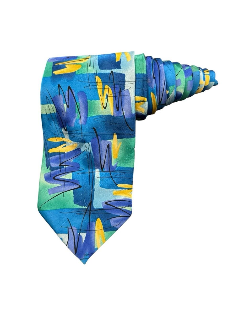 J Garcia Purple Tree Collection Thirty Eight Vintage 2004 Necktie
